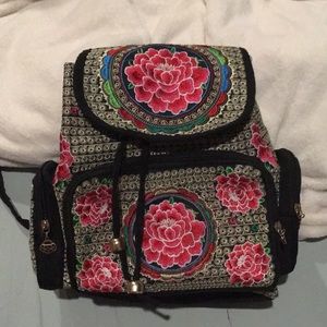 Mexican handmade backpack